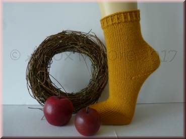 Anleitung No. 19 -  Socke Goldie Gr. 38/39